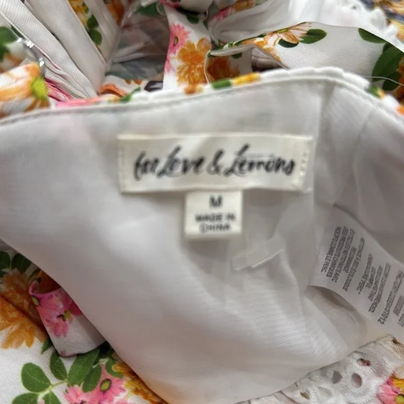 FOR LOVE AND LEMONS Rosalyn Crop Top & Mini Skirt Set - Picture 14 of 16